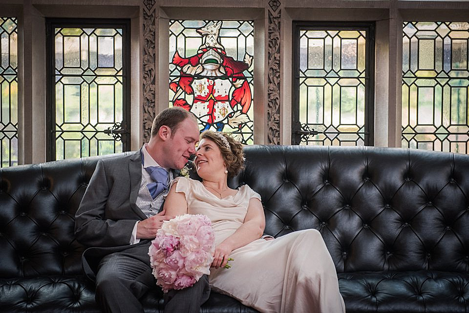 An Elegant Ghost Gown for a Relaxed City Wedding. Photography by Julie Anne Images.