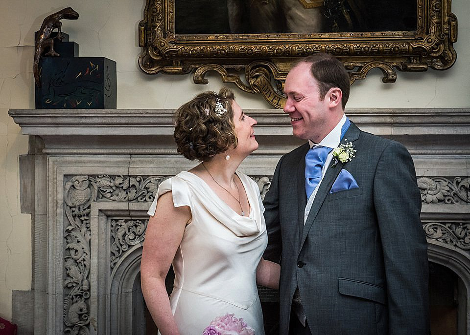 An Elegant Ghost Gown for a Relaxed City Wedding. Photography by Julie Anne Images.