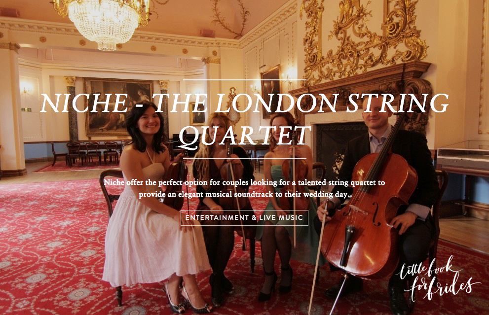 niche london string quartet