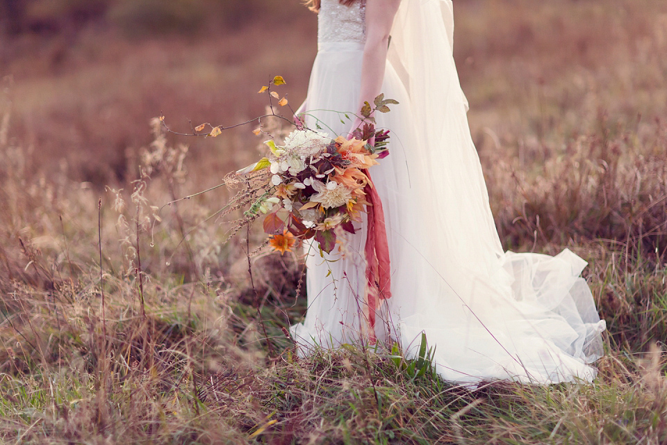 Wild Scotland - a bridal editorial shoot by Craig and Eva Sanders.