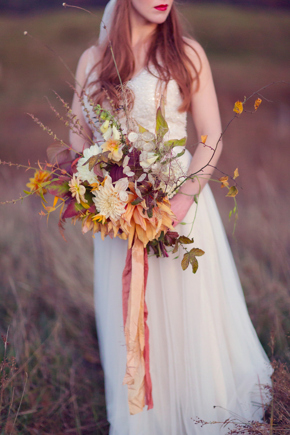 Wild Scotland - a bridal editorial shoot by Craig and Eva Sanders.