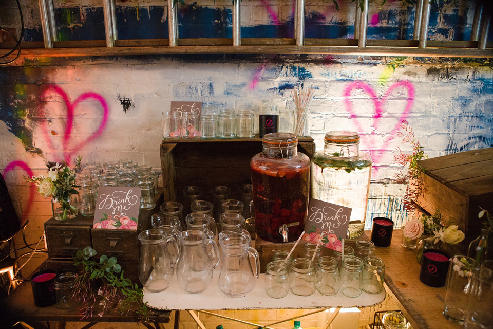 The wedding of Sinclair Seller, co-founder of Maids to Measure. Sinclair had 13 bridesmaids for her laid-back and glamorous British backyard wedding. Photography by Claire Graham and Lucy Davenport.