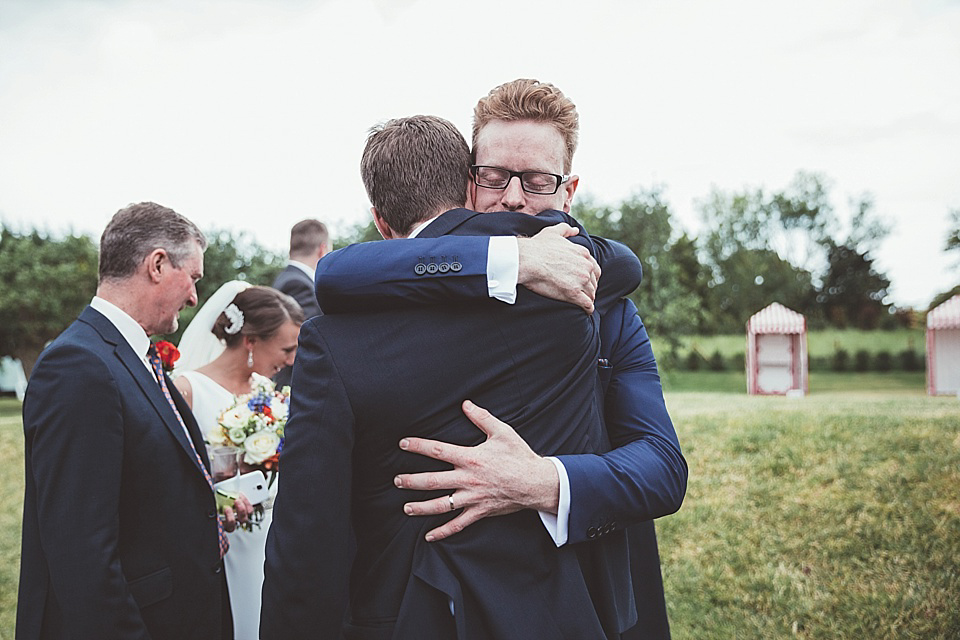 An Elegant Jesús Peiró Gown for an Indian Inspired Barn Wedding. Photography by Philippa James. An Elegant Jesús Peiró Gown for an Indian Inspired Barn Wedding. Photography by Philippa James.