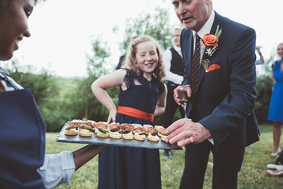 An Elegant Jesús Peiró Gown for an Indian Inspired Barn Wedding. Photography by Philippa James. An Elegant Jesús Peiró Gown for an Indian Inspired Barn Wedding. Photography by Philippa James.