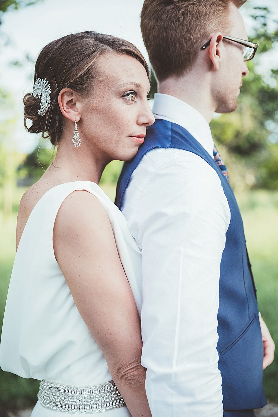 An Elegant Jesús Peiró Gown for an Indian Inspired Barn Wedding. Photography by Philippa James. An Elegant Jesús Peiró Gown for an Indian Inspired Barn Wedding. Photography by Philippa James.