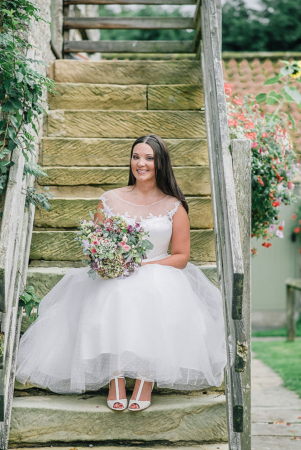 Charlotte Balbier and Sassi Holford are both stocked at The Little Pearl Bridal Boutique in Pickering, North Yorkshire. Photography by Georgina Harrison.