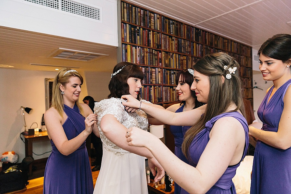 A Rainy Day Brighton Bandstand Wedding. Photography by Heather Shuker of Eclection Photography.