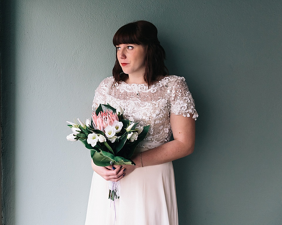 A Rainy Day Brighton Bandstand Wedding. Photography by Heather Shuker of Eclection Photography.