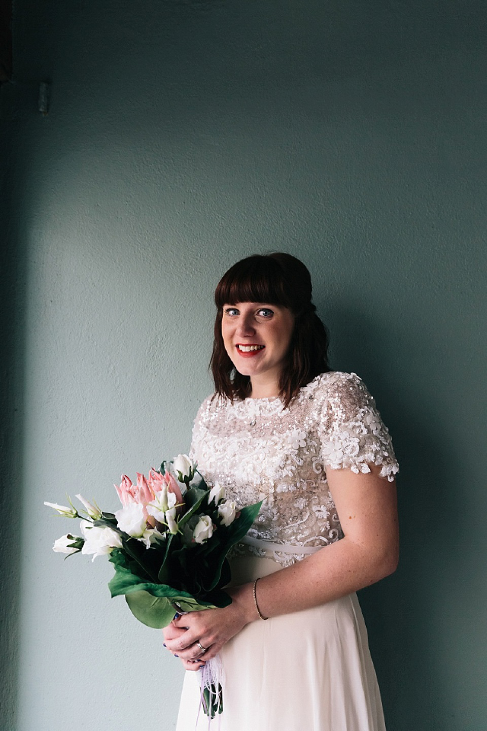 A Rainy Day Brighton Bandstand Wedding. Photography by Heather Shuker of Eclection Photography.