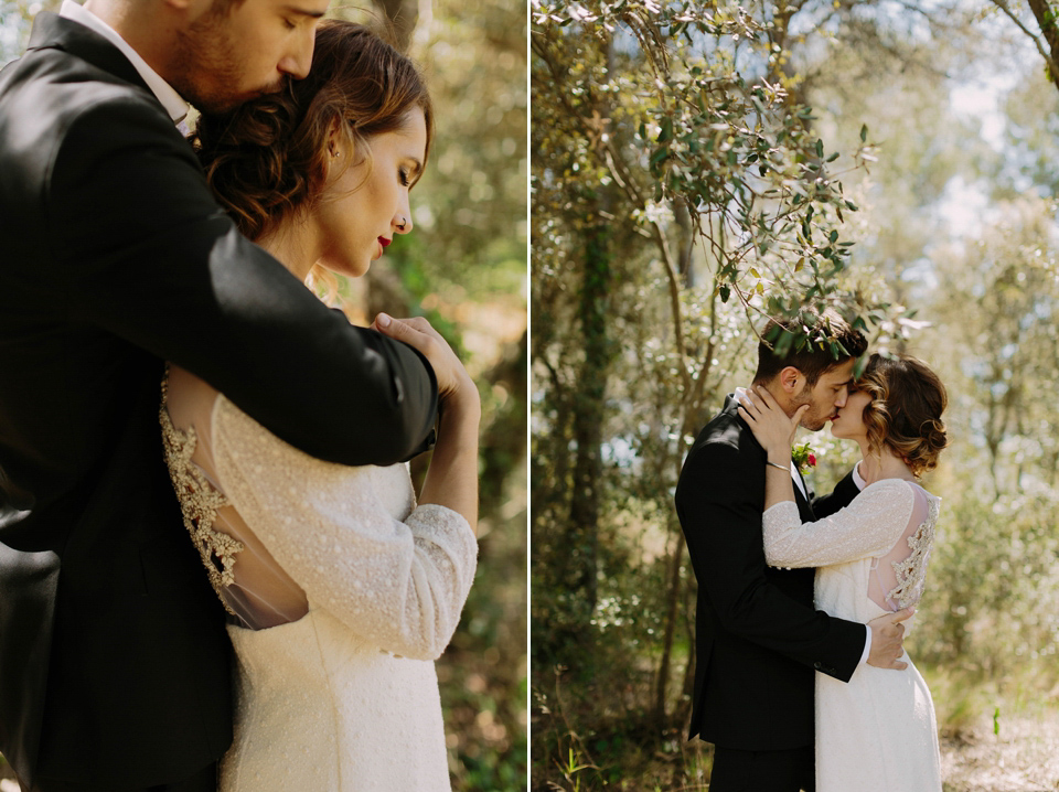 Otaduy Glamour and Spanish Elopement Style. Styling and concept by Bodas Entre Tules, photogrpahy by Levi Tijerini.