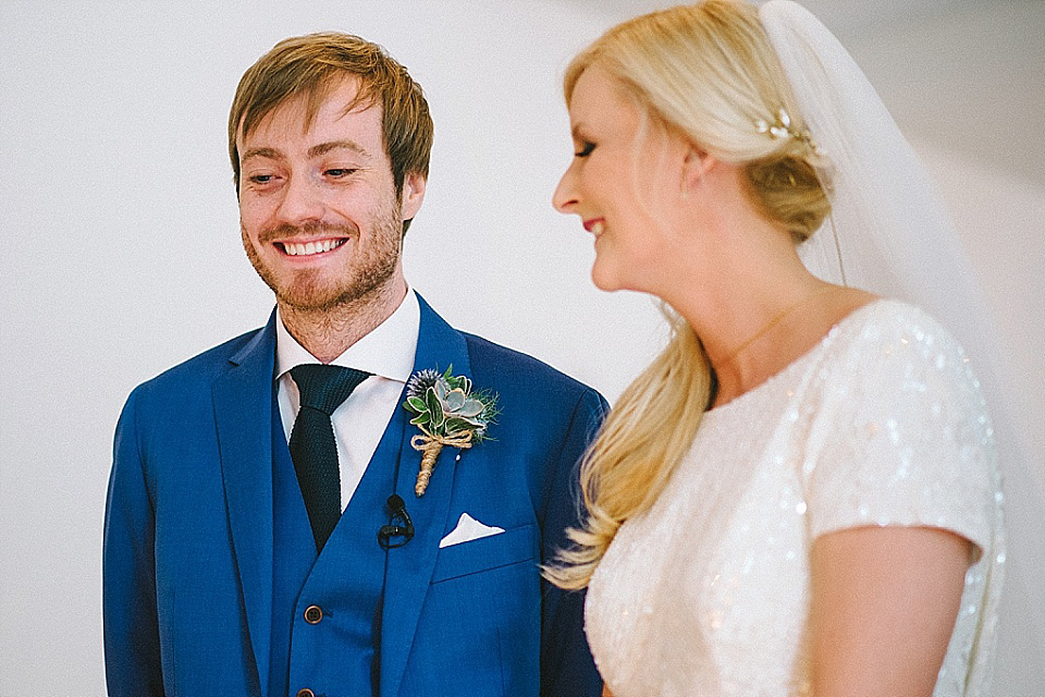 Eliza Jane Howell for an Effortless Glamour Style Wedding at Brinkburn Priory. Photography by Paul Santos.