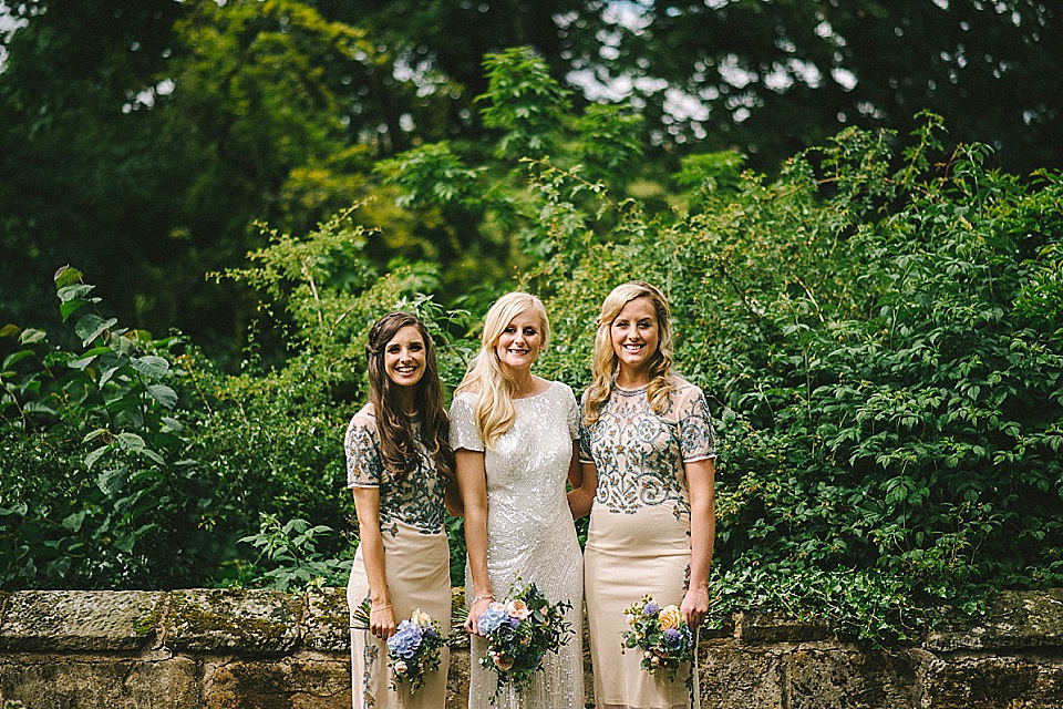 Eliza Jane Howell for an Effortless Glamour Style Wedding at Brinkburn Priory. Photography by Paul Santos.