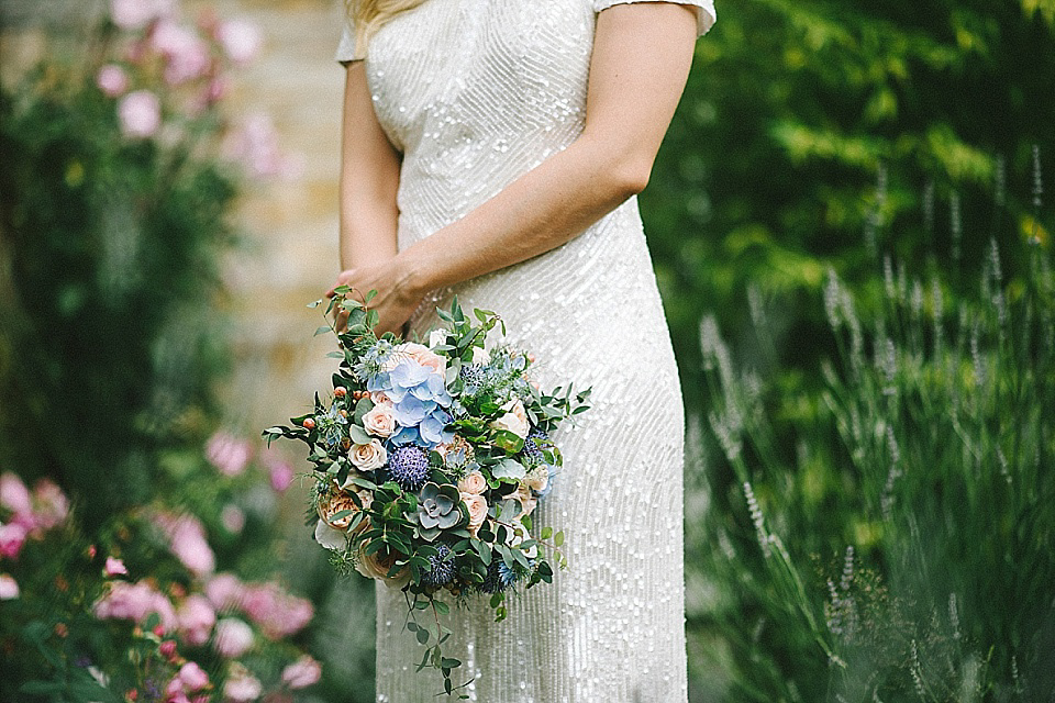 Eliza Jane Howell for an Effortless Glamour Style Wedding at Brinkburn Priory. Photography by Paul Santos.