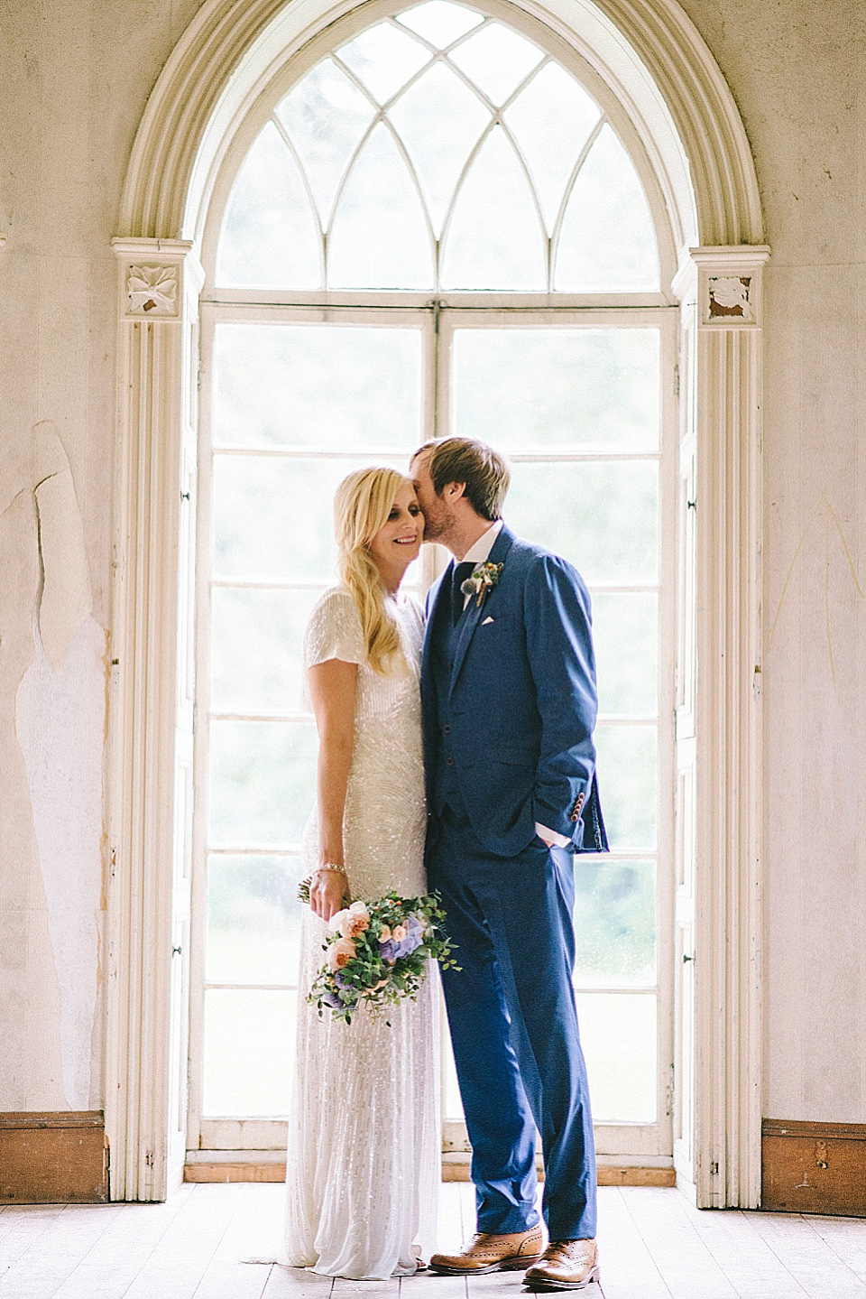 Eliza Jane Howell for an Effortless Glamour Style Wedding at Brinkburn Priory. Photography by Paul Santos.