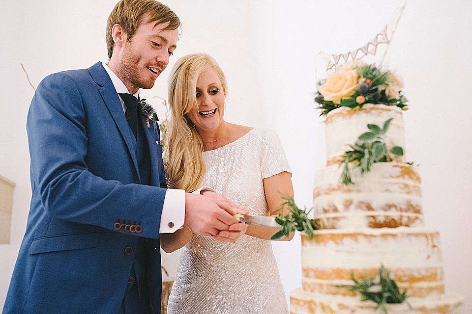 Eliza Jane Howell for an Effortless Glamour Style Wedding at Brinkburn Priory. Photography by Paul Santos.