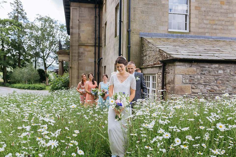 A North Yorkshire Wedding Full Pretty Pastel Shades and Eliza Jane Howell Glamour. Photography by James & Lianne.