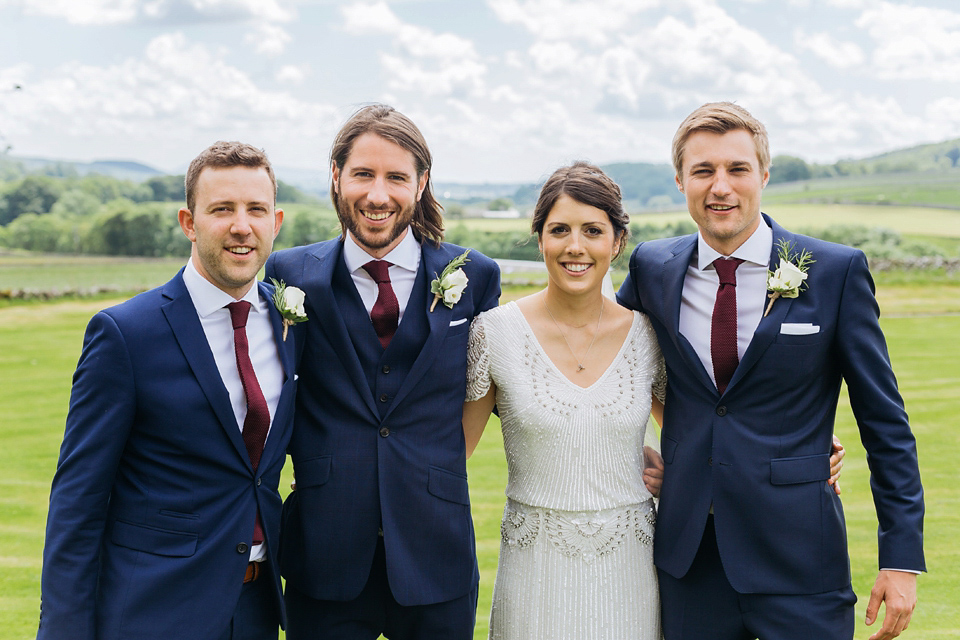 A North Yorkshire Wedding Full Pretty Pastel Shades and Eliza Jane Howell Glamour. Photography by James & Lianne.