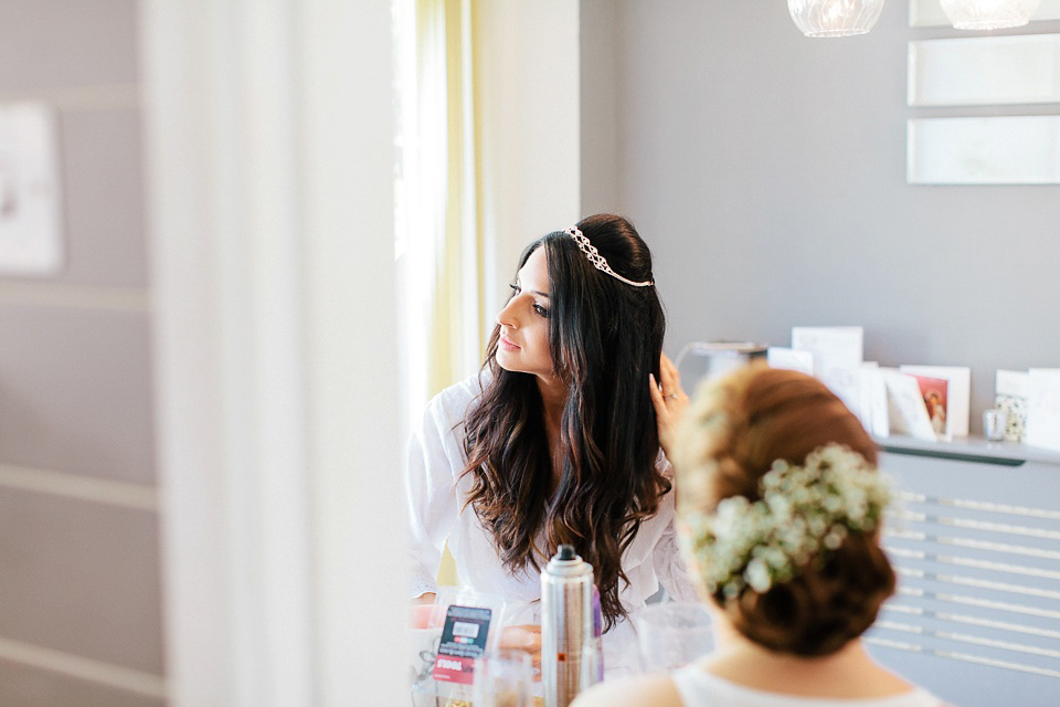 Jenny Packham's Eden and Pretty Pastel Flowers. Photography by Kylee Yee.