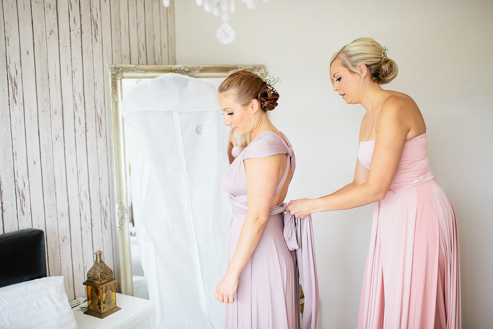Jenny Packham's Eden and Pretty Pastel Flowers. Photography by Kylee Yee.