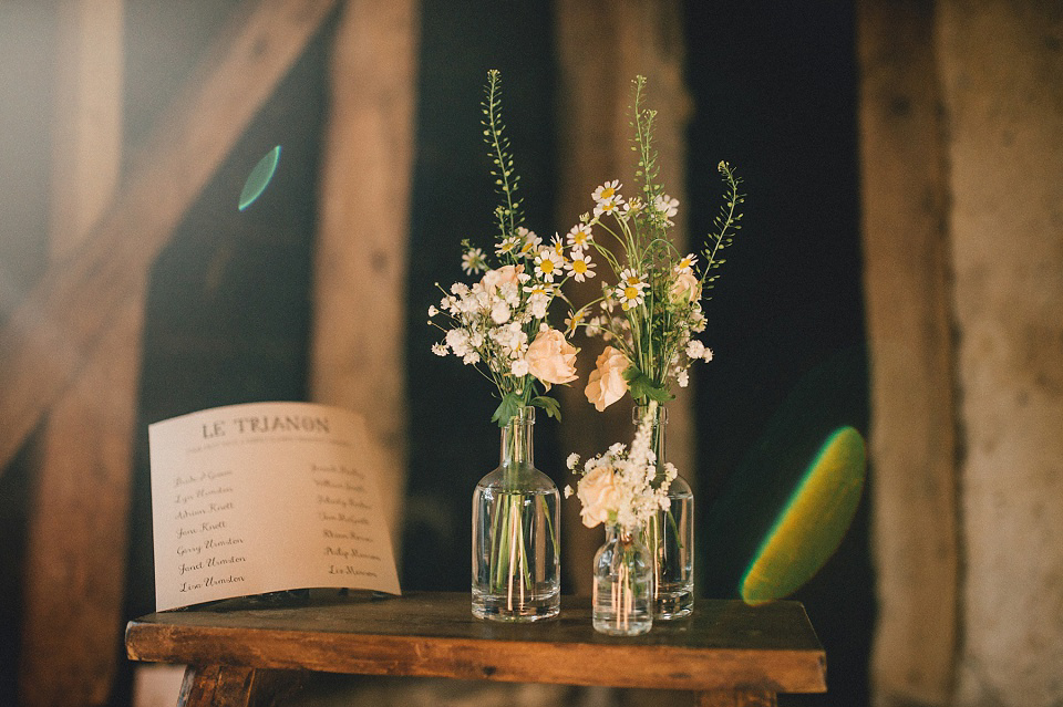 A Laure de Sagazan gown for an Elegant English Country Wedding. Photography by Kerry Diamond.