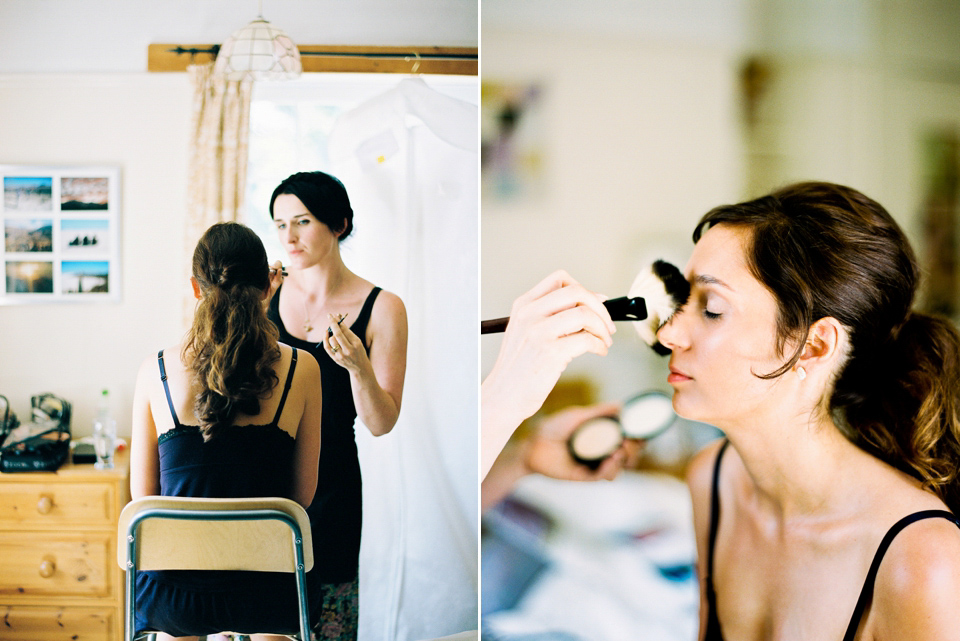 Monroe by Jenny Packham for an Effortlessly Elegant Country House Wedding. Images by Peachey Photography.