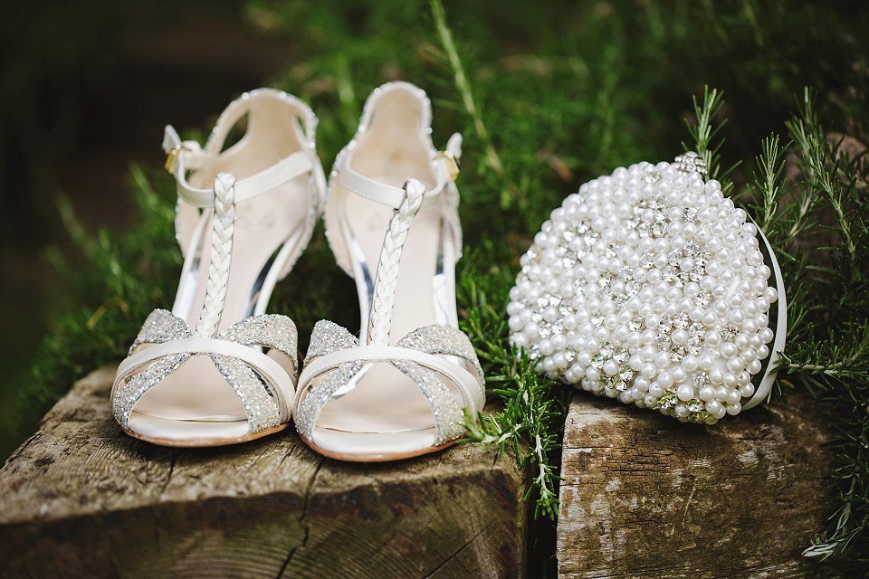 An Intuzuri Gown for a Black Tie meets Modern Boho Wedding. Photography by Gemma Williams.