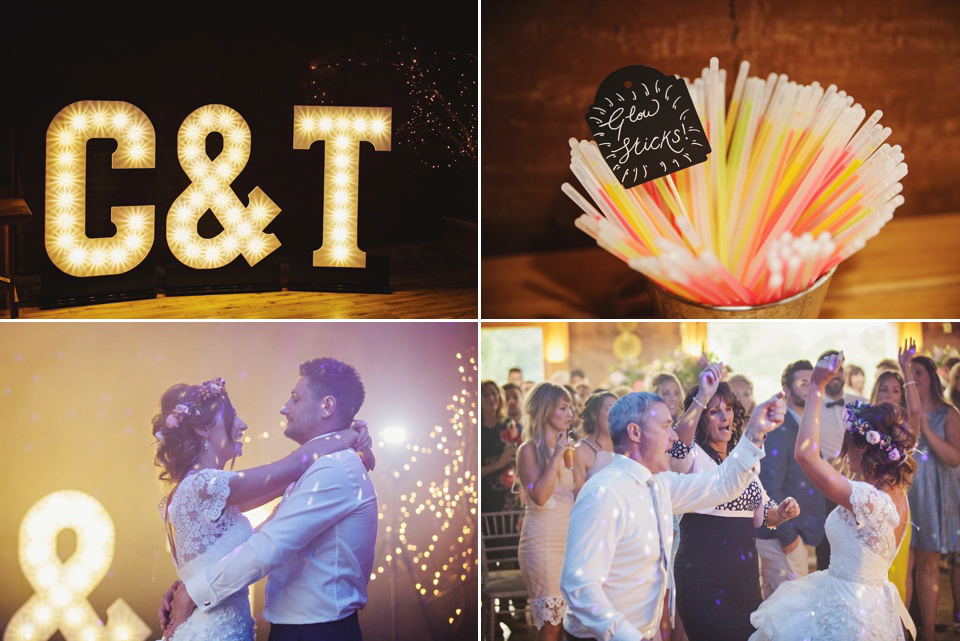 An Intuzuri Gown for a Black Tie meets Modern Boho Wedding. Photography by Gemma Williams.