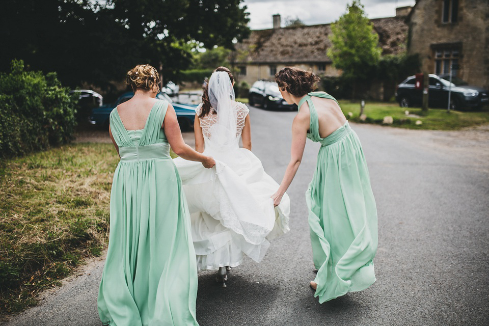 A Vintage VW for a Handmade Village Hall Wedding. Photography by Frankee Victoria.