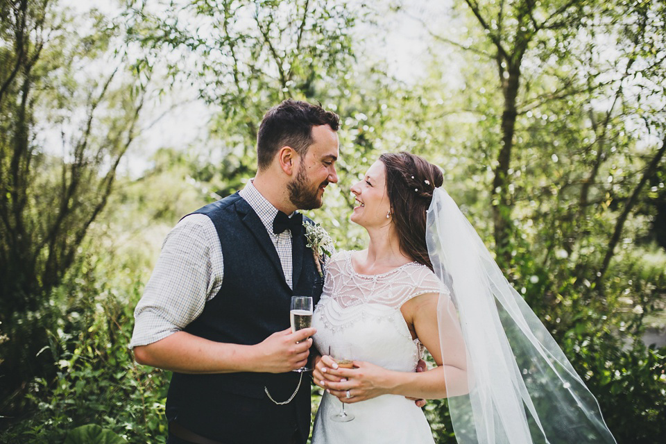 A Vintage VW for a Handmade Village Hall Wedding. Photography by Frankee Victoria.