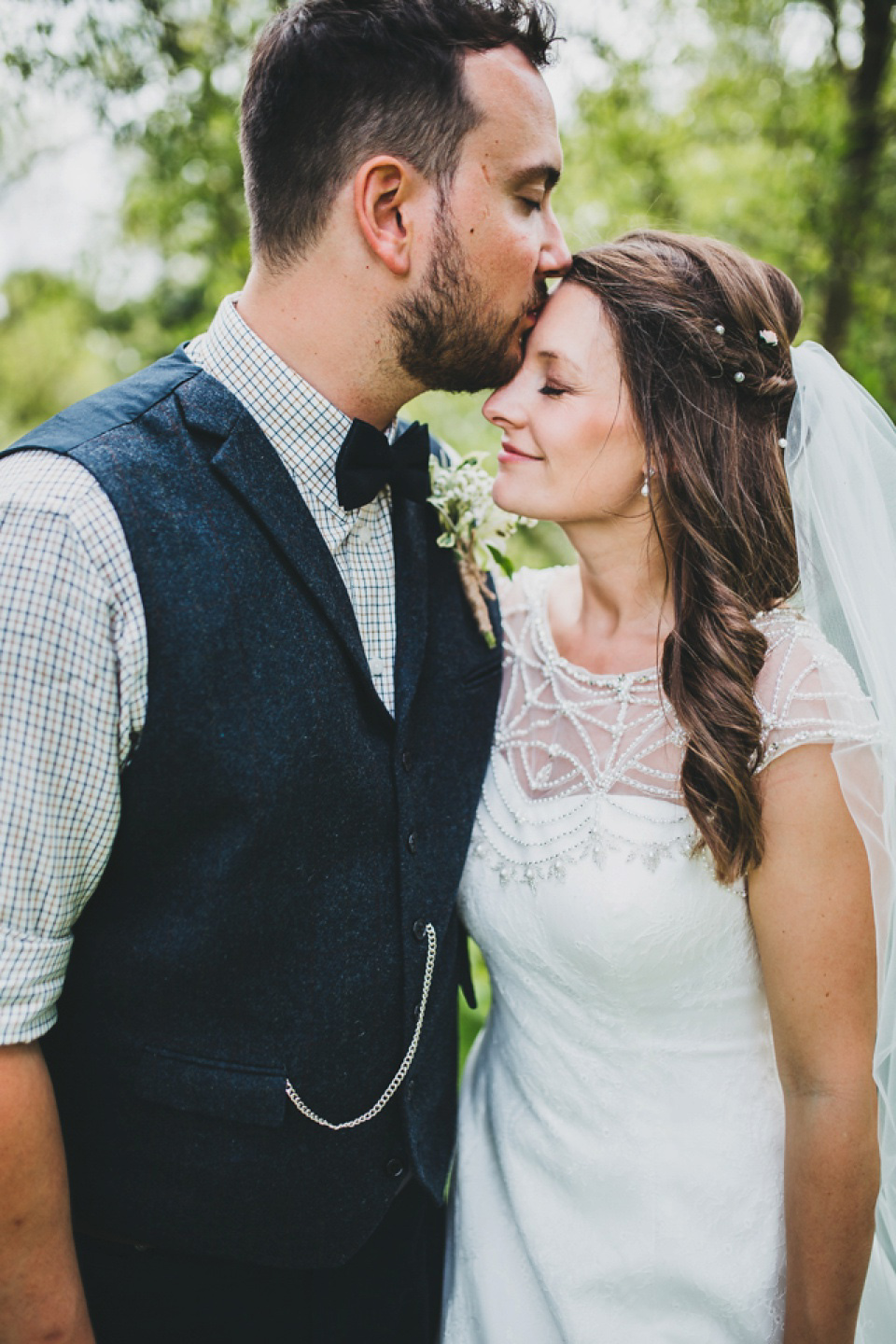 A Vintage VW for a Handmade Village Hall Wedding. Photography by Frankee Victoria.