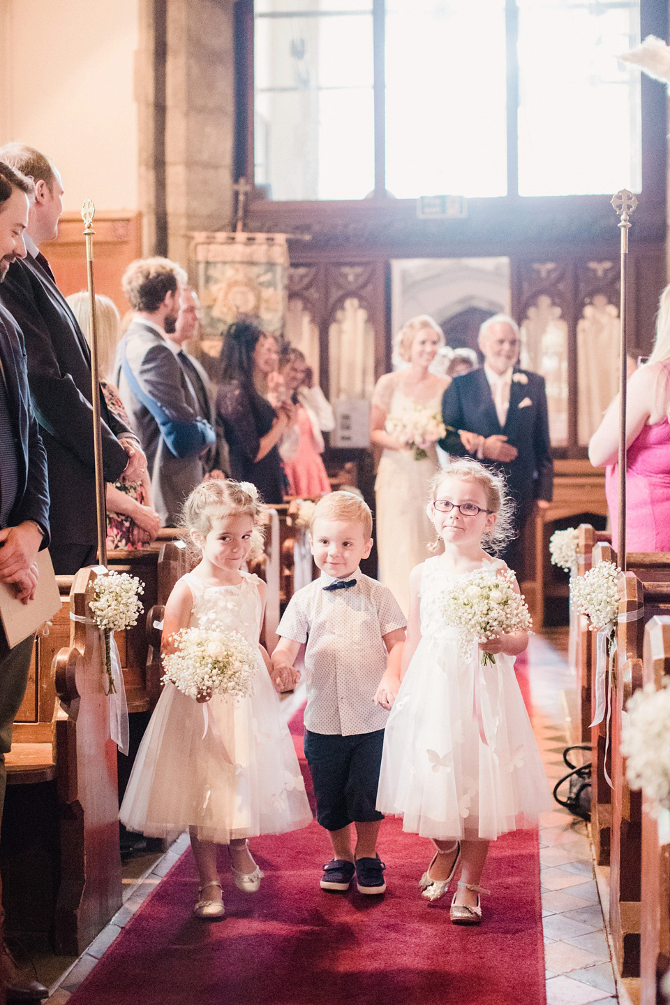 Jenny Packham Elegance for a Pastel Colour and Rustic Village Barn Wedding