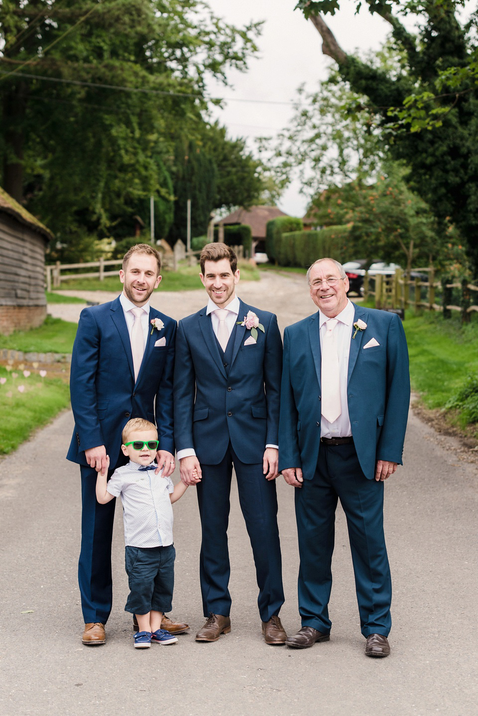 Jenny Packham Elegance for a Pastel Colour and Rustic Village Barn Wedding