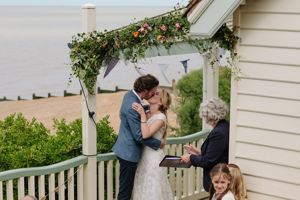 A Charming Seaside Wedding in Whitstable. Photography by LM Weddings.