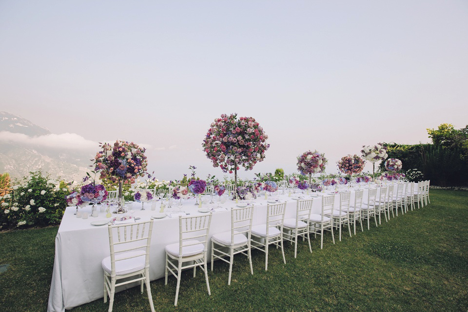 A Chic and Elegant Amalfi Coast Wedding, photography by Alessandro and Veronica Roncaglione.