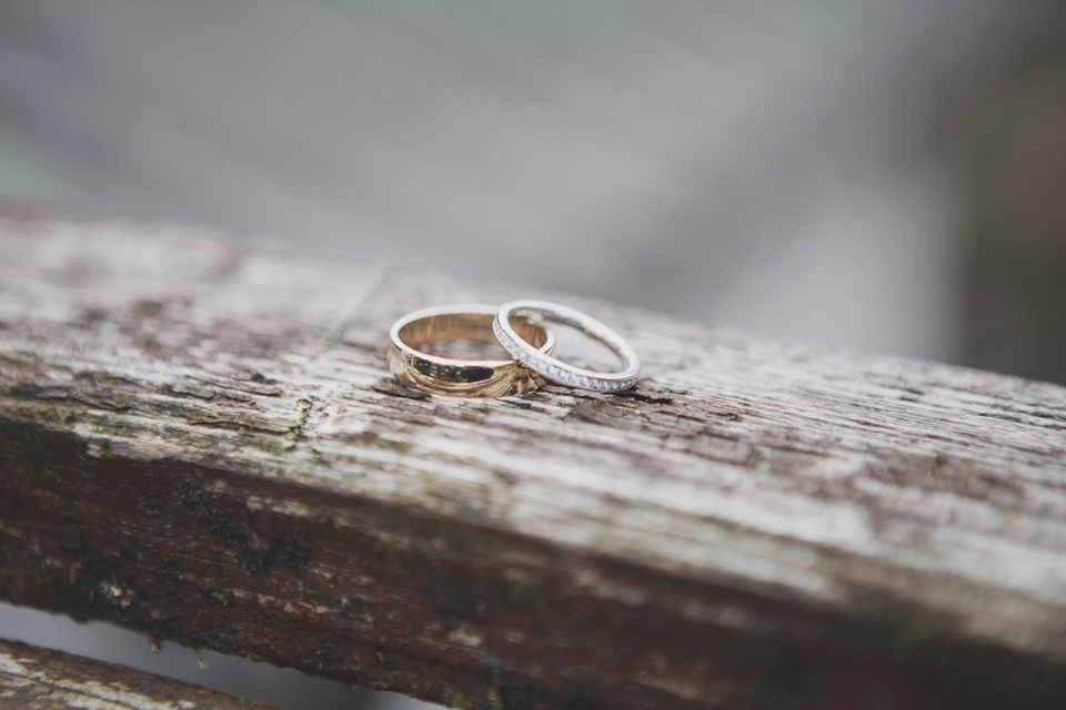 Jenny Packham's Betty for a Peach, Pink and Woodland Inspired Wedding. Images by Mirrorbox Photography.