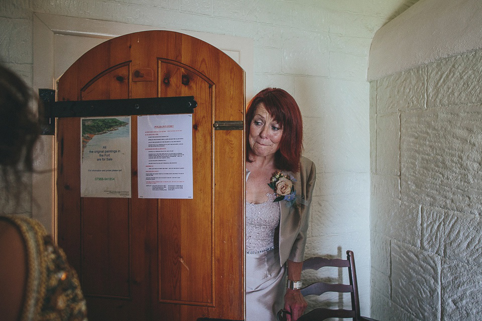 Eliza Jane Howell Glamour for a Cornish Wedding by the Sea. Photography by Helen Lisk.