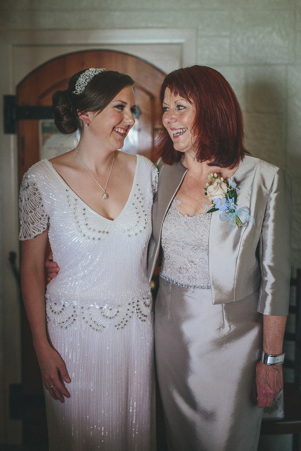 Eliza Jane Howell Glamour for a Cornish Wedding by the Sea. Photography by Helen Lisk.