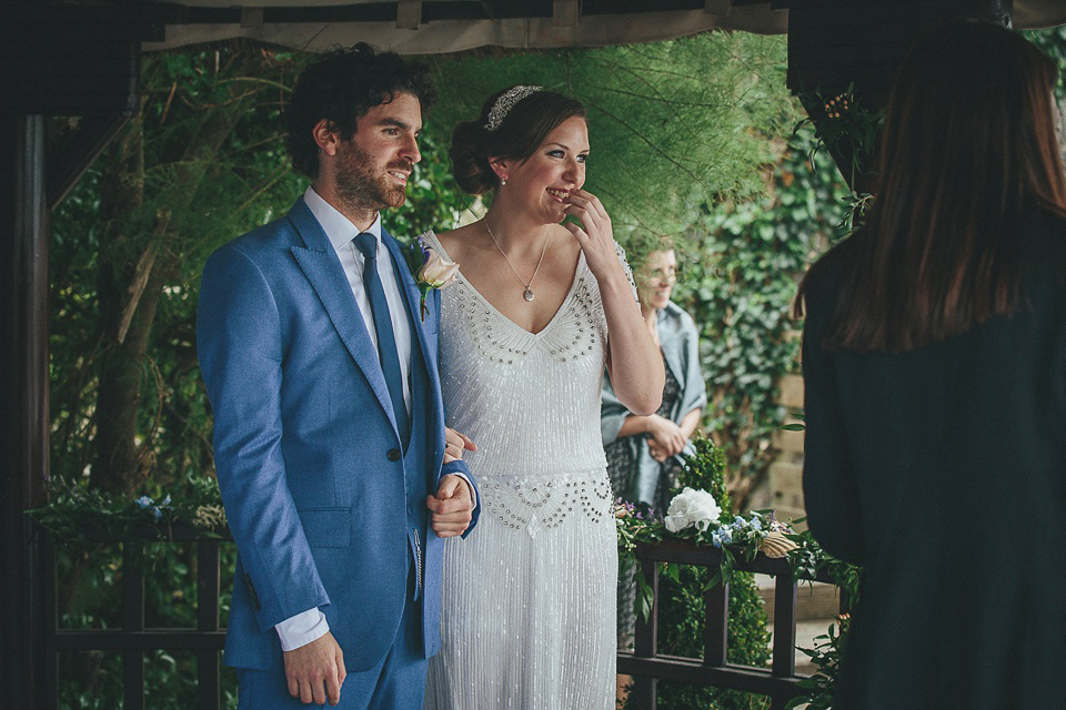 Eliza Jane Howell Glamour for a Cornish Wedding by the Sea. Photography by Helen Lisk.