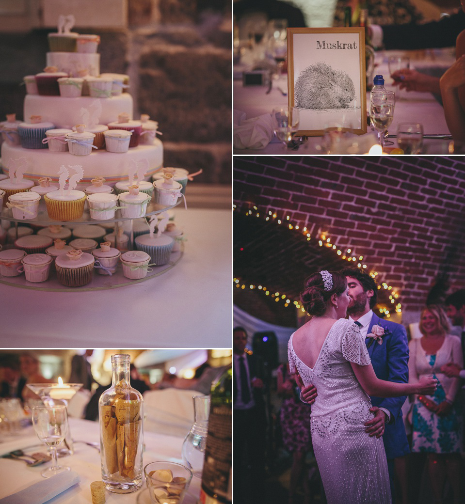 Eliza Jane Howell Glamour for a Cornish Wedding by the Sea. Photography by Helen Lisk.