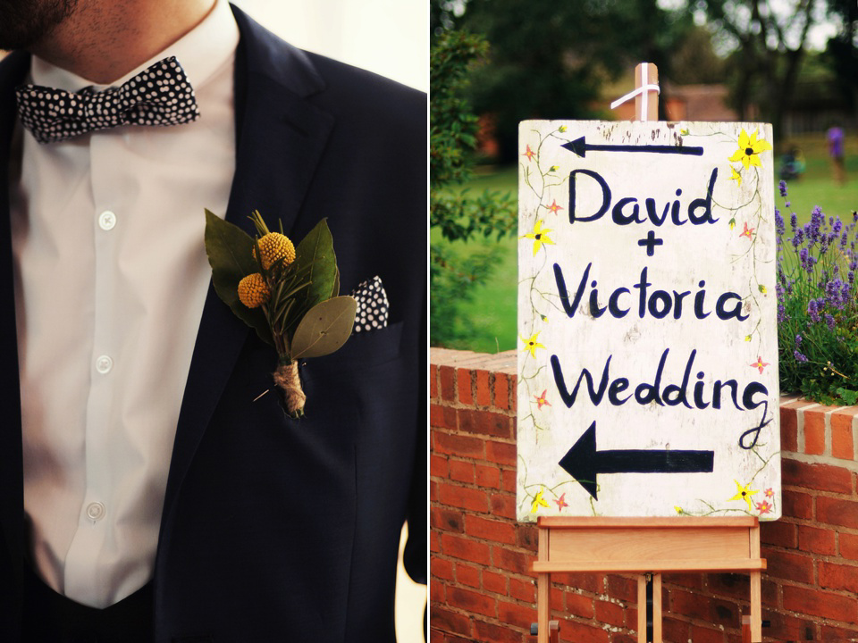 Handmade Rings, Wildflowers and a Yoana Baraschi Gown. Photography by Ella Ruth.