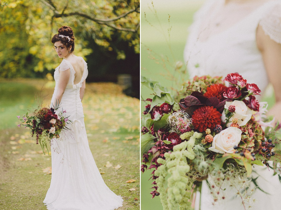 Autumn Country House Wedding Inspiration. Stationery, styling and concept by Lizzy May Design, photography by Chris Scuffins.