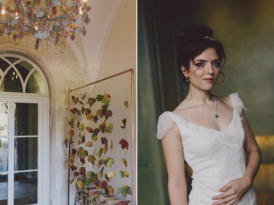 Autumn Country House Wedding Inspiration. Stationery, styling and concept by Lizzy May Design, photography by Chris Scuffins.