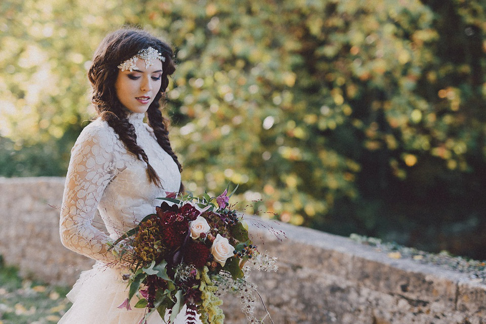 Autumn Country House Wedding Inspiration. Stationery, styling and concept by Lizzy May Design, photography by Chris Scuffins.