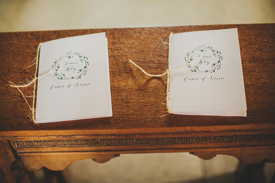 Wildflowers, a meadow, and and elegant Jesus Peiro gown for a handmade summer fete and festival inspired wedding. Photography by Simon Fazackarley.