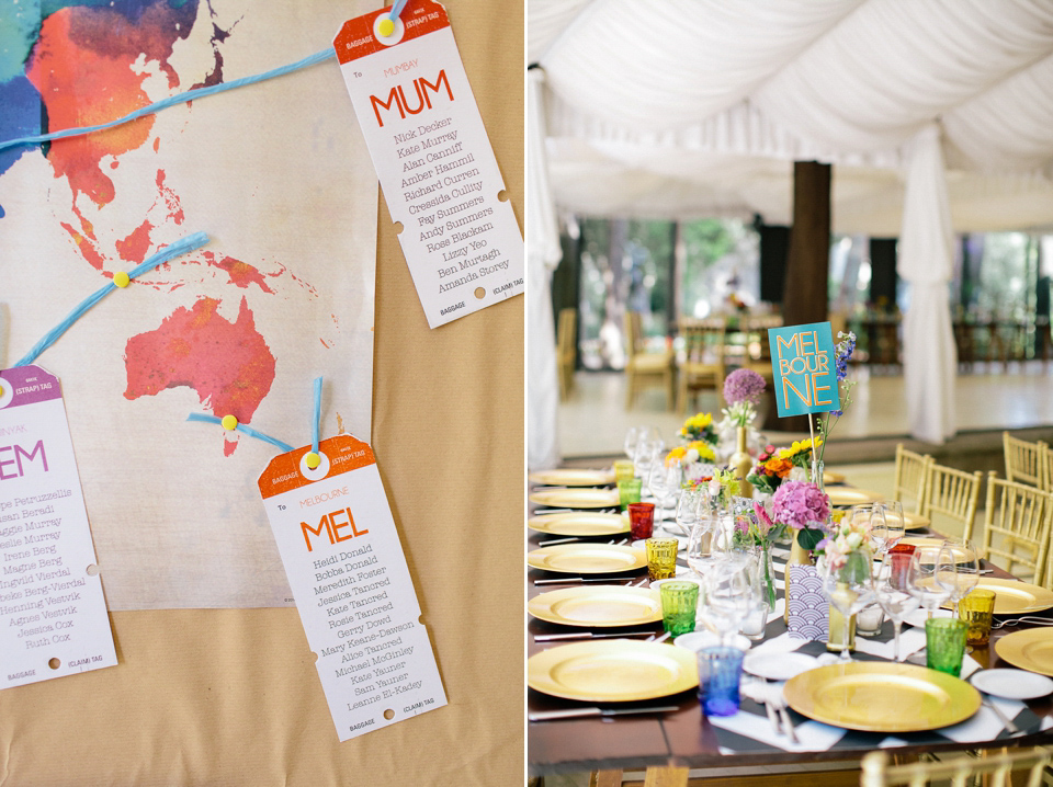 Temperley Elegance and Black Tie for a Fun-filled and Colourful Italian Wedding. Photography by Kylee Yee.