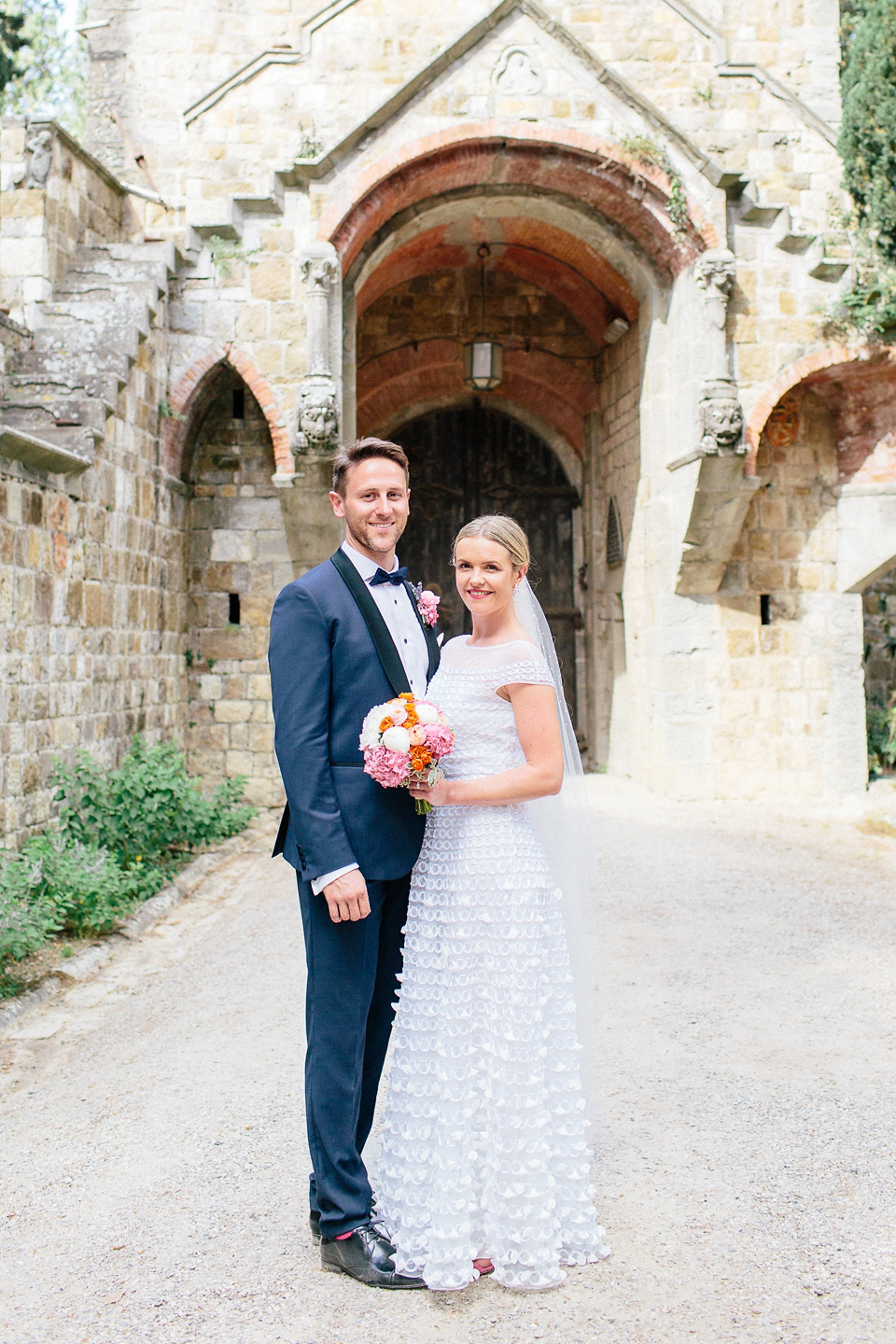 Temperley Elegance and Black Tie for a Fun-filled and Colourful Italian Wedding. Photography by Kylee Yee.