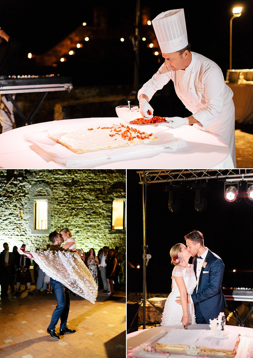 Temperley Elegance and Black Tie for a Fun-filled and Colourful Italian Wedding. Photography by Kylee Yee.