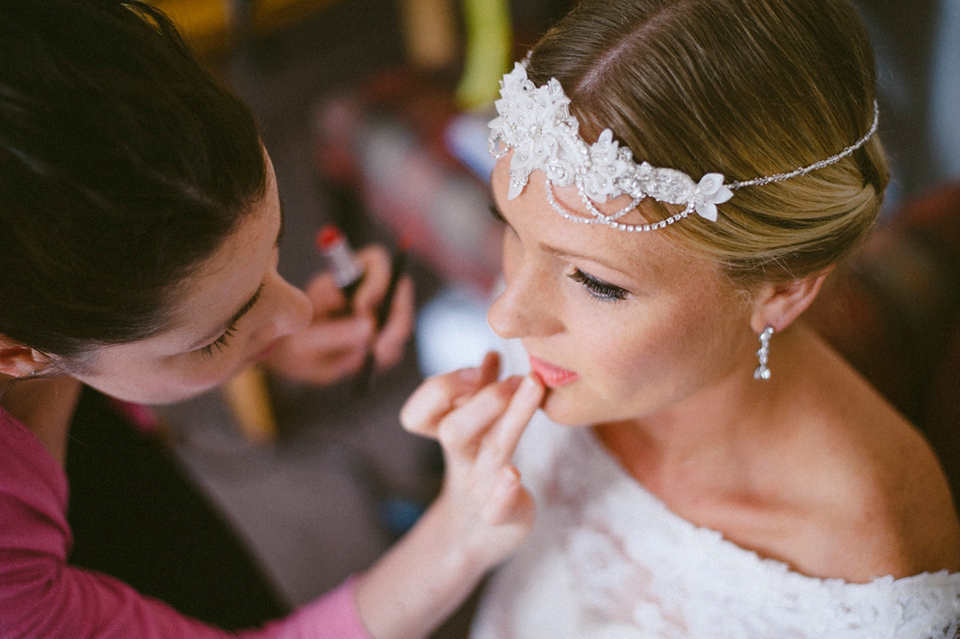 Lucy and James married at Healey Barn in Northumberland. Photography by Little Miss Boyco.