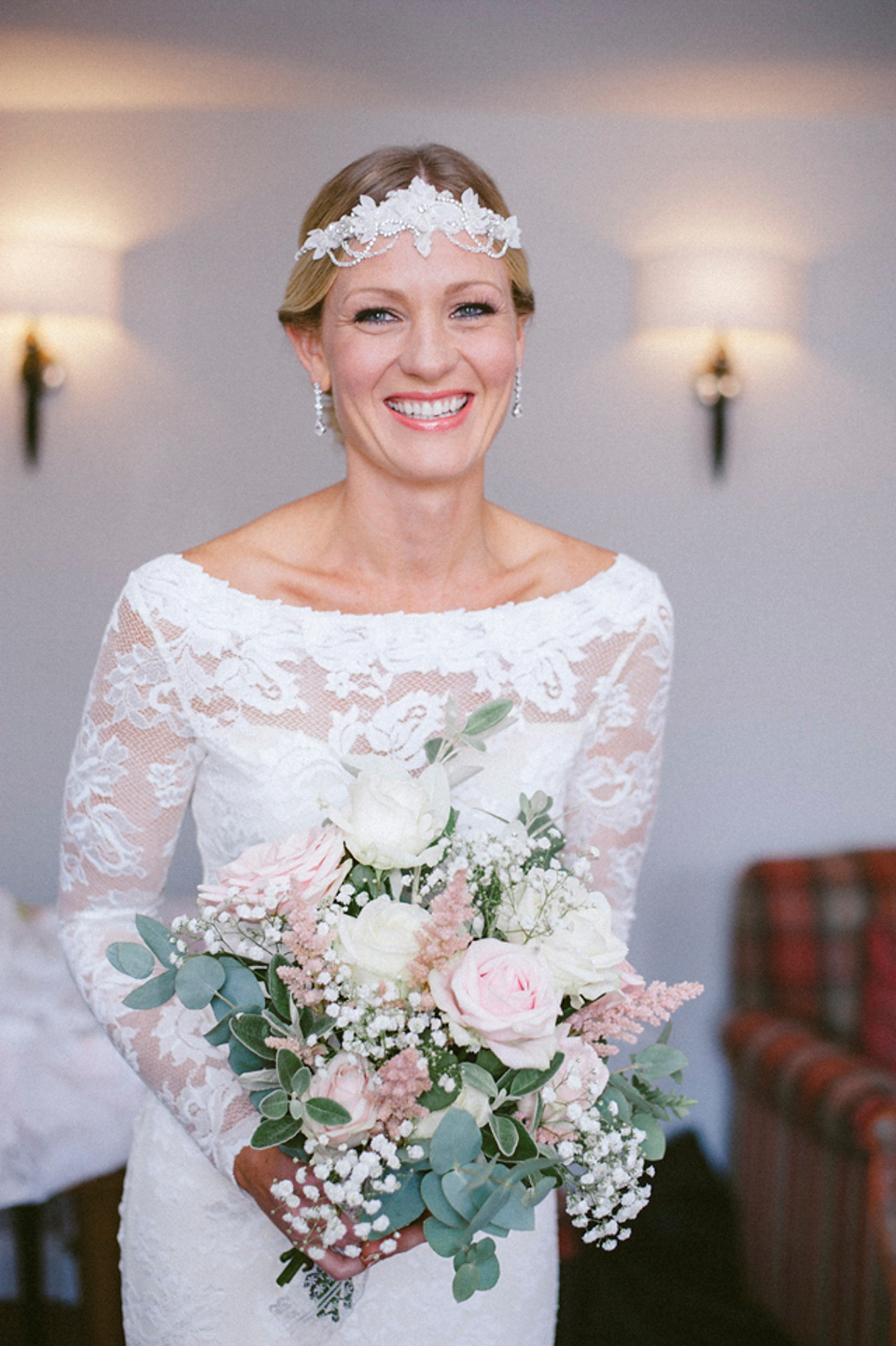 Lucy and James married at Healey Barn in Northumberland. Photography by Little Miss Boyco.