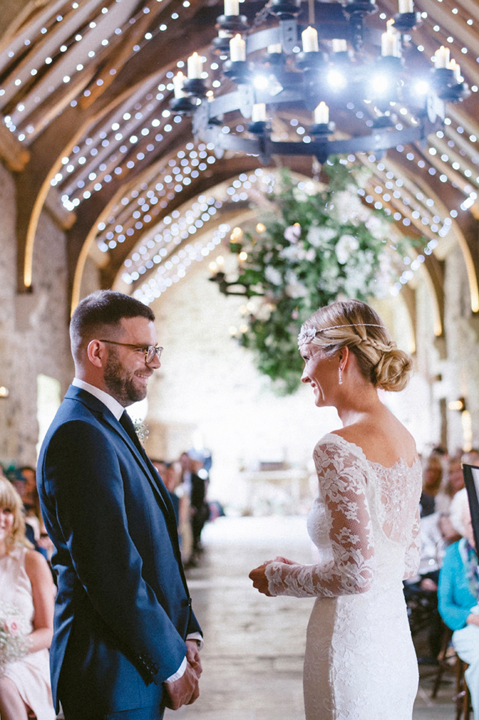 Lucy and James married at Healey Barn in Northumberland. Photography by Little Miss Boyco.